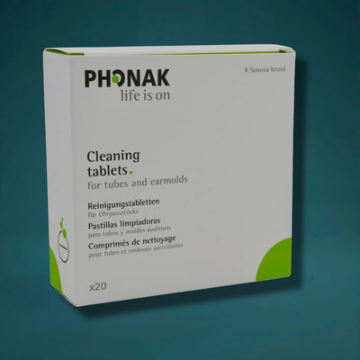 Phonak Reinigungstabletten, Packung mit 20 Stück